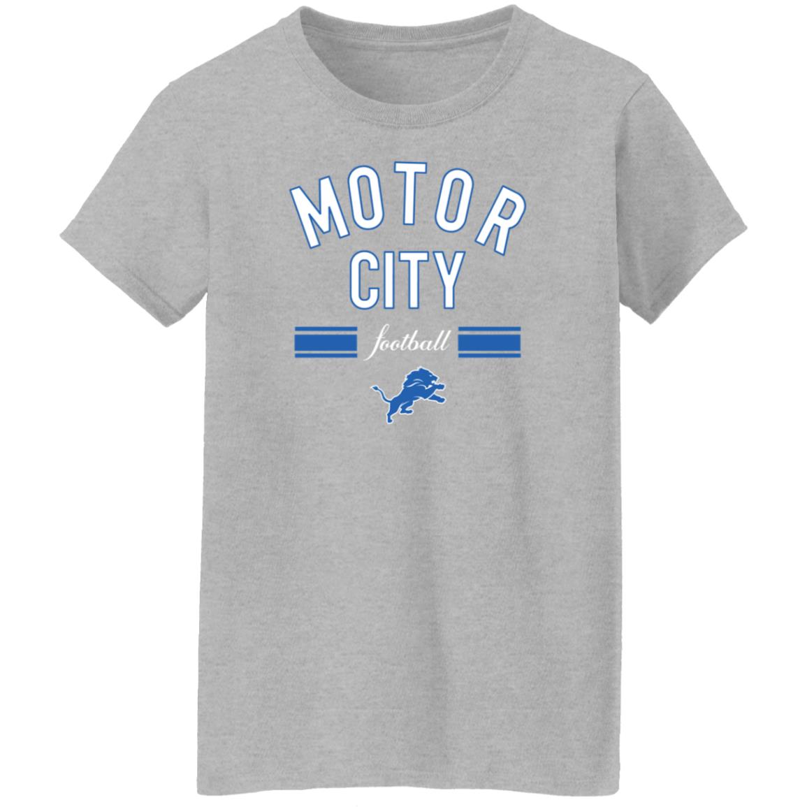 Motor City Football Shirt Dan Campbell Detroit Grey Sideline Local Performance T-Shirt Motor City Football Shirt Dan Campbell Detroit Grey Sideline Local Performance T-Shirt