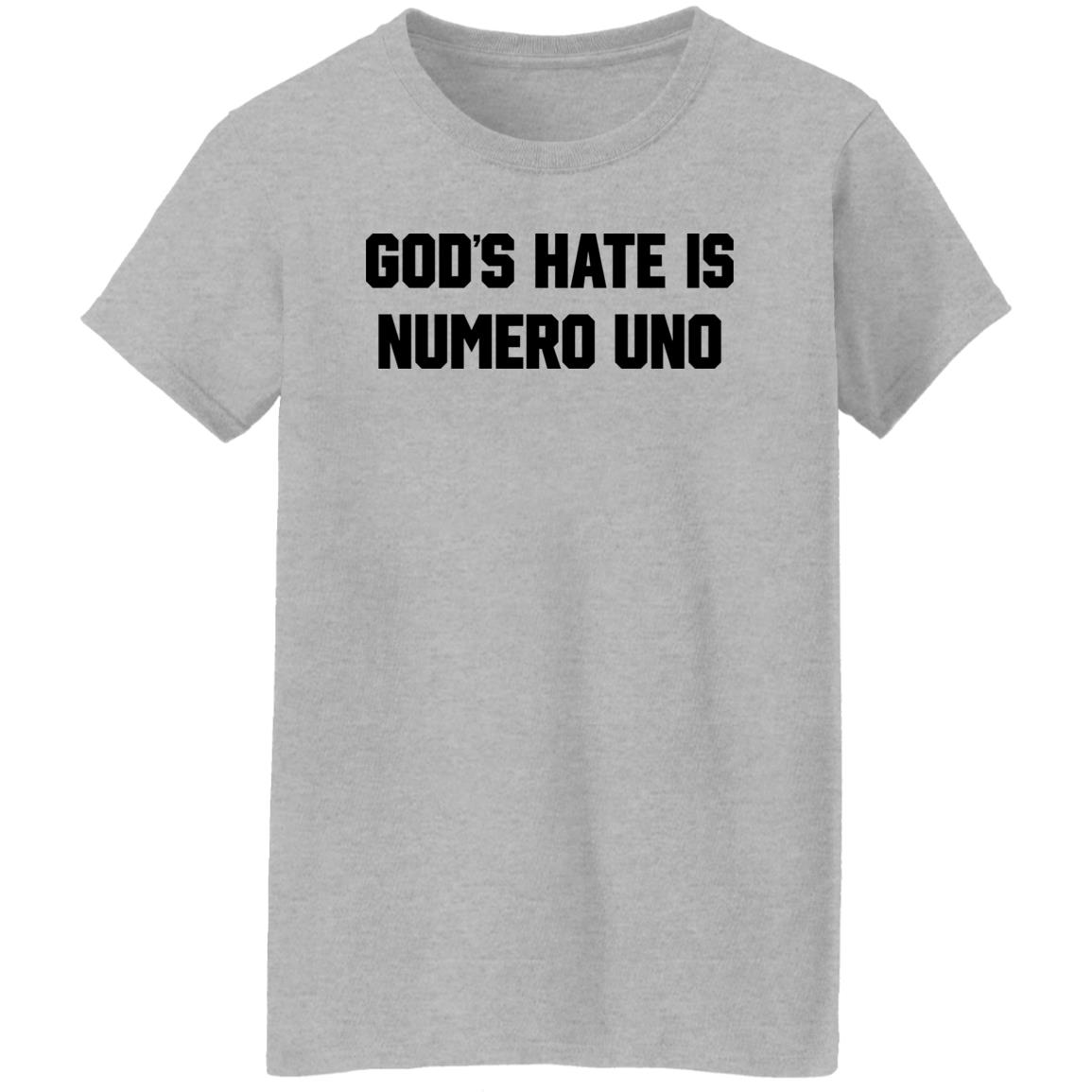 God's Hate Numero Uno Shirt Closed Casket Activities Merch God's Hate Numero Uno Shirt Closed Casket Activities Merch