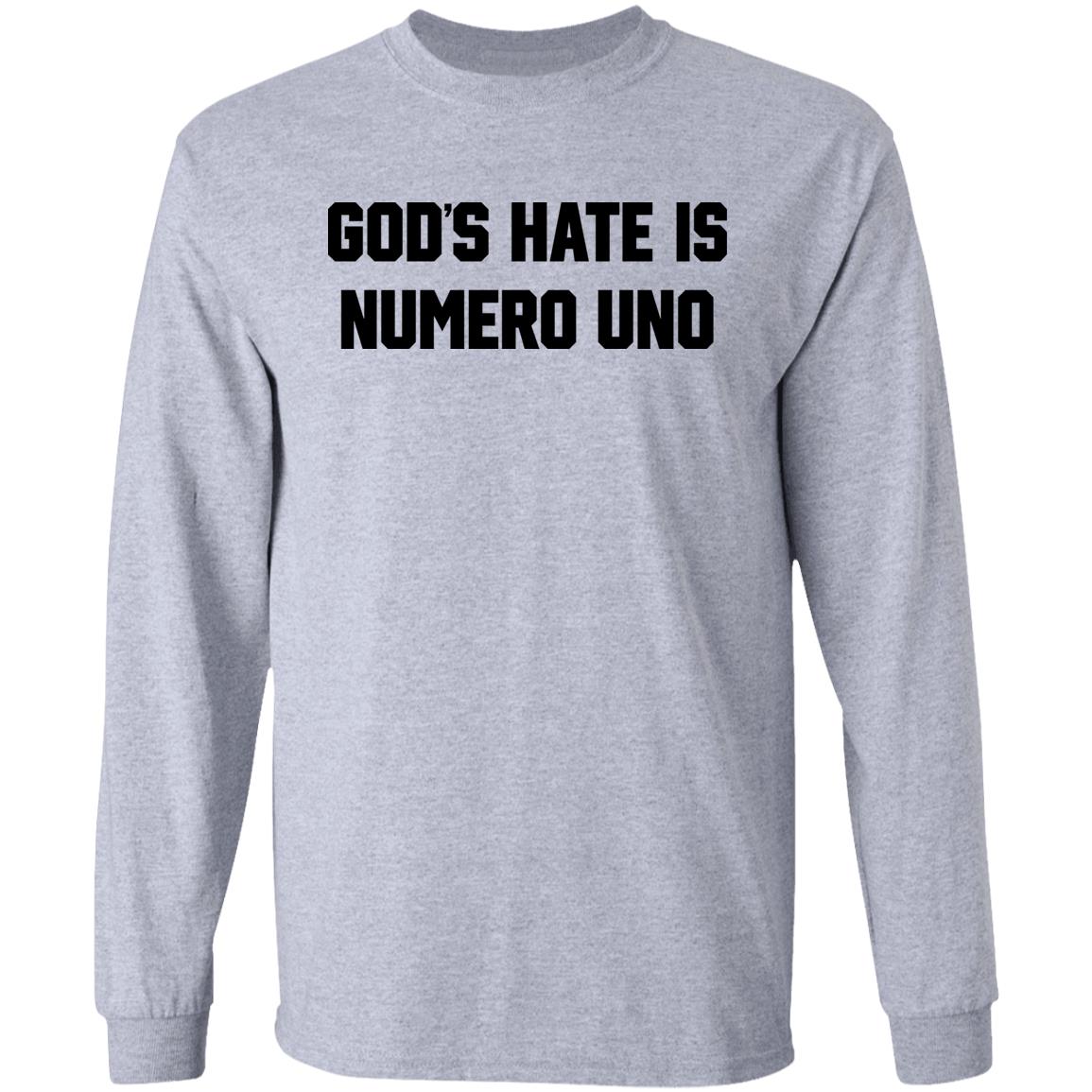 God's Hate Numero Uno Shirt Closed Casket Activities Merch God's Hate Numero Uno Shirt Closed Casket Activities Merch